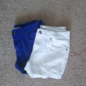 2 for $11 color shorts
